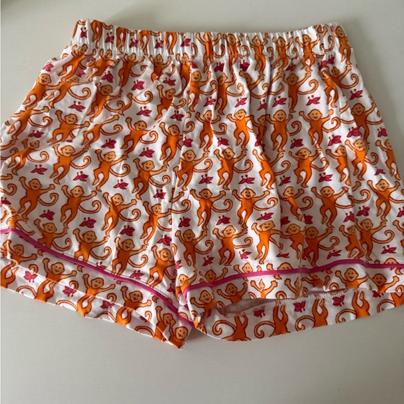 Roller Rabbit Orange Pajama Shorts - Picture 2 of 5